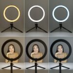 SVJETLOSNI OBRUČ ZA SELFIE SA STATIVOM I UPRAVLJAČEM YOUARO INNOVAGOODS - Slika 2